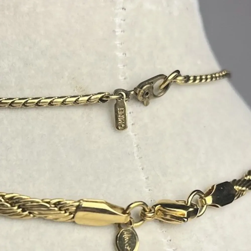 Monet necklace lot